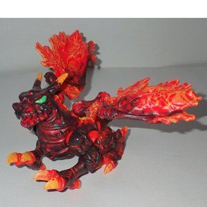 Mega Blocks Dragons Fire and Ice Flame Dragon #9892‎ action figure complete